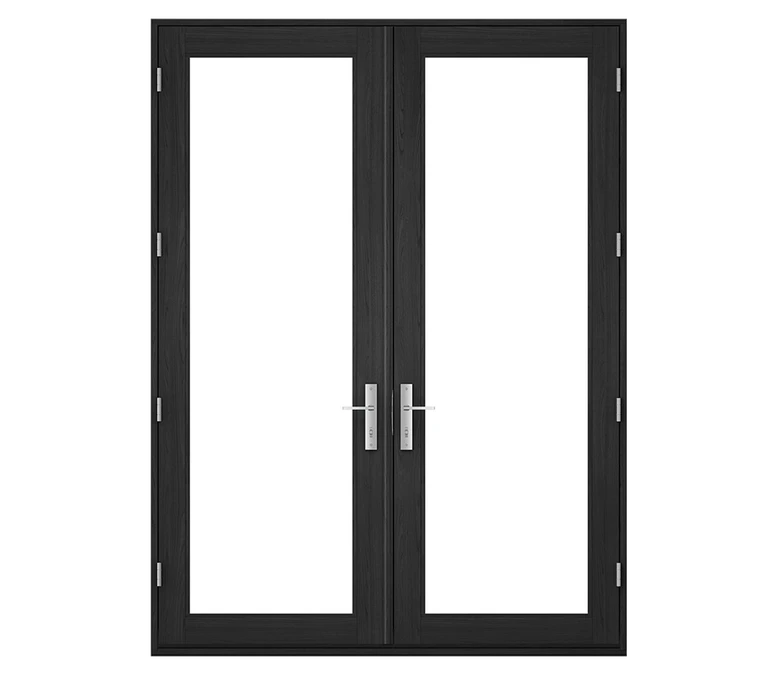 Pella Reserve Contemporary Wood Hinged Patio Door in Boise